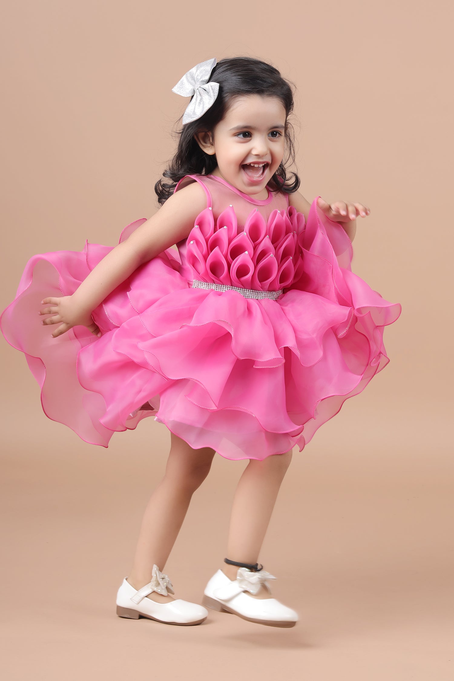 Rani Organza fit and flare frock