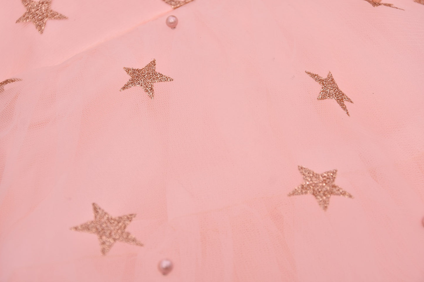 Star Baby Party Frock (Peach)